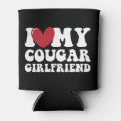 Ik hou van mijn Cougar Vriendin Blikjeskoeler (Voorkant)