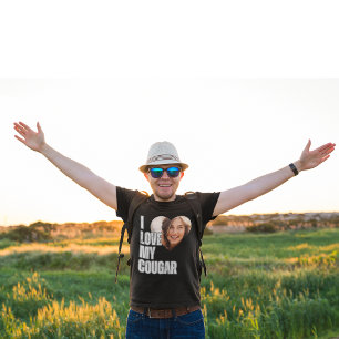 Ik hou van mijn cougar Vriendin foto vriendje cade T-shirt