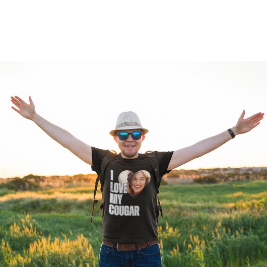 Ik hou van mijn cougar Vriendin foto vriendje cade T-shirt