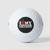Ik hou van mijn Cougar Vriendin Golfballen (Voorkant)