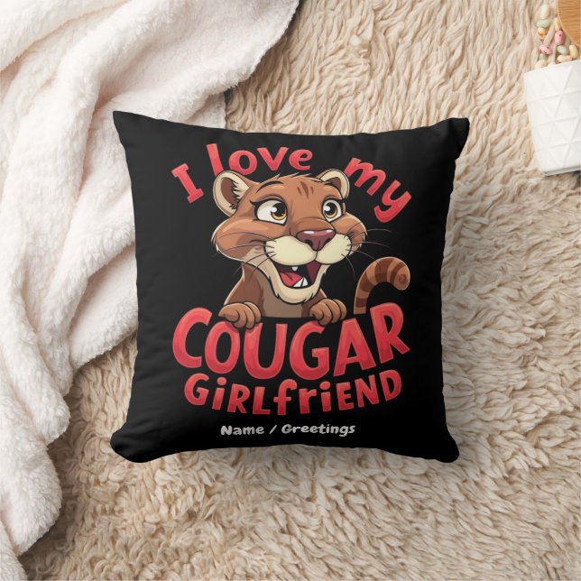 Ik hou van mijn cougar-vriendin Grappig & Hartelij Kussen (Deken)