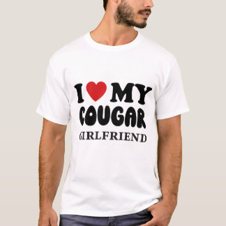 Ik hou van mijn Cougar Vriendin T-shirt