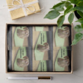 Ik hou van mijn crème teckel met afbeelding tissuepapier (Geschenk)