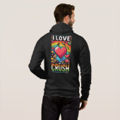 Ik hou van mijn crush hoodie (Achterkant volledig)
