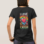 Ik hou van mijn crush t-shirt (Achterkant)
