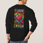 Ik hou van mijn crush t-shirt (Achterkant)
