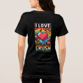 Ik hou van mijn crush Tri-Blend shirt (Achterkant)