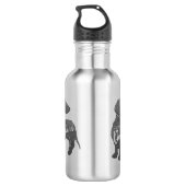 Ik hou van mijn Dachshund Doxie Teckel Wiener Waterfles (Achterkant)