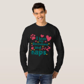 Ik hou van mijn Dachshund en Naps T-shirt (Voorkant volledig)