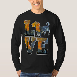 Ik hou van mijn Dachshund Funny Dog Lover T-shirt