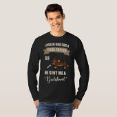 Ik hou van mijn Dachshund T-shirt (Voorkant volledig)