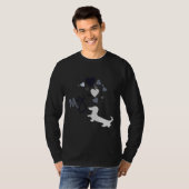 Ik hou van mijn Dachshund. T-shirt (Voorkant volledig)