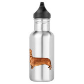 Ik hou van mijn Dachshund Waterfles (Rechts)