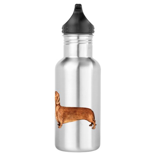 Ik hou van mijn Dachshund Waterfles (Rechts)