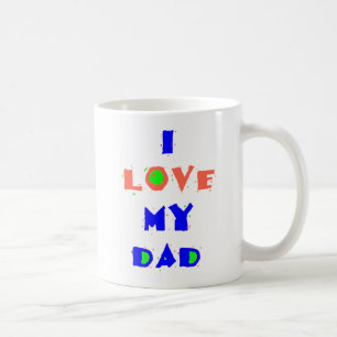 Ik hou van mijn DAD-Mok Koffiemok
