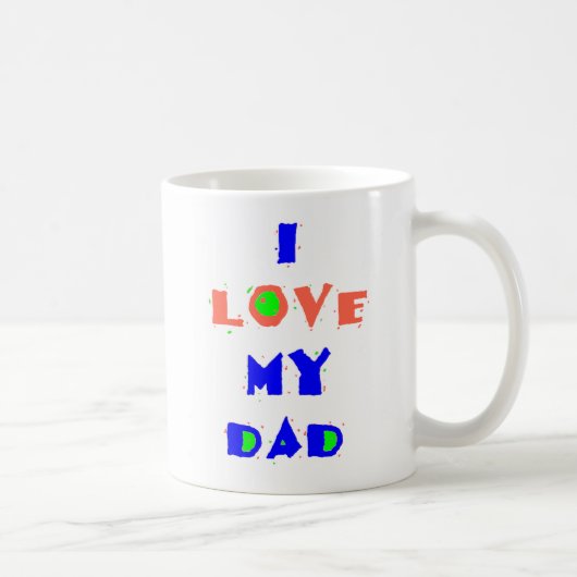 Ik hou van mijn DAD-Mok Koffiemok (Rechts)