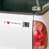 Ik hou van mijn Dales Pony Bumpersticker (Op Truck)