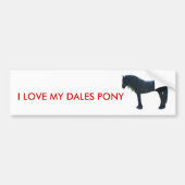 Ik hou van mijn Dales Pony sticker (Voorkant)