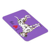 Ik hou van mijn Dalmatiër Magneet (Rechterzijde)