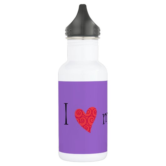 Ik hou van mijn Dalmatiër Waterfles (Links)