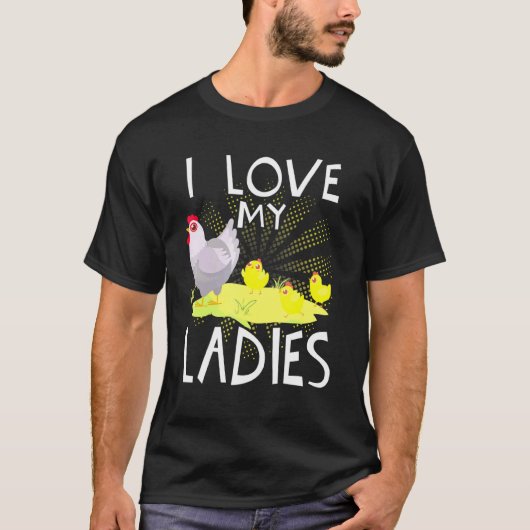 Ik hou van mijn dames boerengans t-shirt (Voorkant)