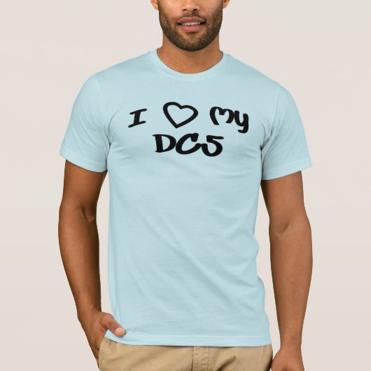Ik hou van mijn DC5 T-shirt (Voorkant)
