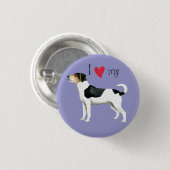 Ik hou van mijn Deense en Zweedse Button Farmdog (Voorkant /achterkant)