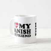 Ik hou van mijn Deense vriend Koffiemok (Voorkant links)