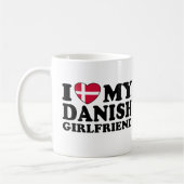 Ik hou van mijn Deense Vriendin Koffiemok (Links)