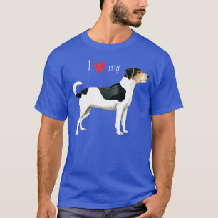 Ik hou van mijn Deense, Zweedse Farmdog T-Shirt