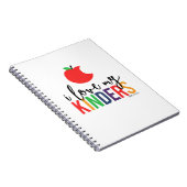 Ik hou van mijn dikkiral notebook notitieboek (Rechterzijde)