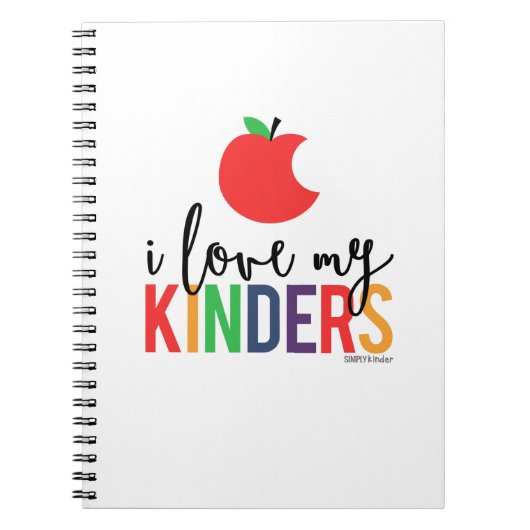 Ik hou van mijn dikkiral notebook notitieboek (Voorkant)