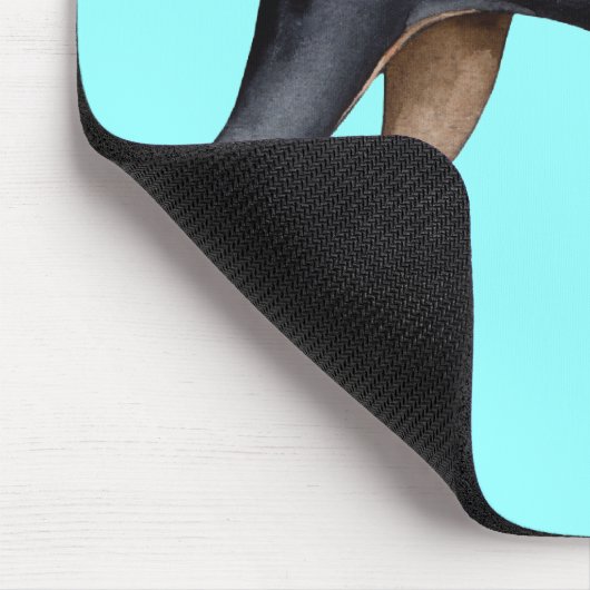 Ik hou van mijn Doberman Muismat (Hoek)