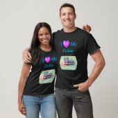 Ik hou van mijn Dobermann Je foto T-shirt (Unisex)