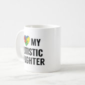 Ik hou van mijn dochter koffiemok (Voorkant links)