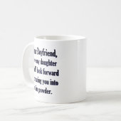 Ik hou van mijn dochter koffiemok (Voorkant links)