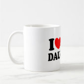 Ik hou van mijn dochter koffiemok (Links)