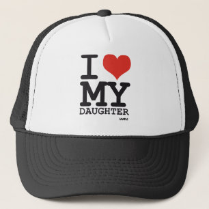 Ik hou van mijn dochter trucker pet