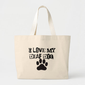 IK HOU VAN MIJN DOG. GROTE TOTE BAG