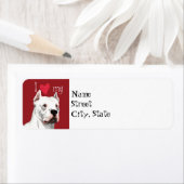 Ik hou van mijn Dogo Argentino Etiket (Insitu)