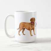 Ik hou van mijn Dogue de Bordeaux Koffiemok (Links)