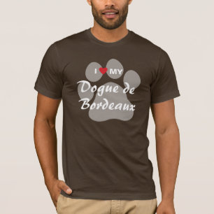 Ik hou van mijn Dogue de Bordeaux T-shirt