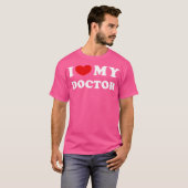 Ik hou van mijn dokter Ik hoor mijn dokter T-shirt (Voorkant volledig)
