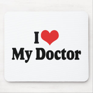 Ik hou van mijn dokter muismat