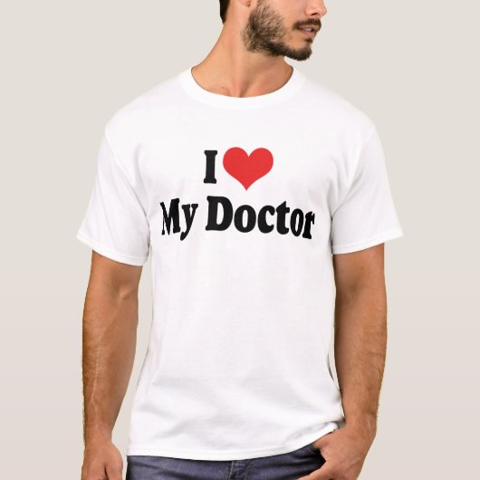 Ik hou van mijn dokter t-shirt (Voorkant)