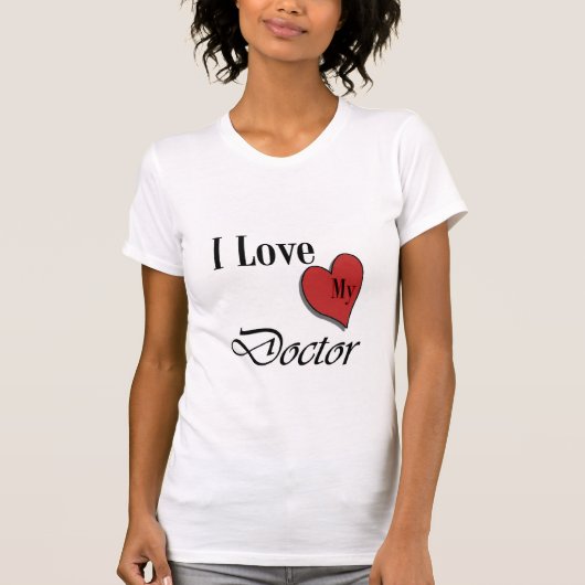 Ik hou van mijn dokter t-shirt (Voorkant)
