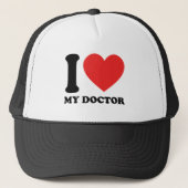 Ik hou van mijn dokter trucker pet (Voorkant)
