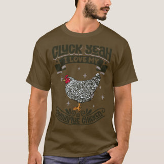Ik hou van mijn Dominique Chicken Cluck T-shirt