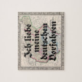 Ik hou van mijn Duitse ancestoren | Aangepaste puz Legpuzzel (Verticaal)