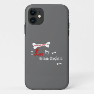 Ik hou van mijn Duitse herder iPhone 11 Hoesje